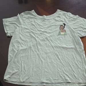 Disney Light Green Princess Tee